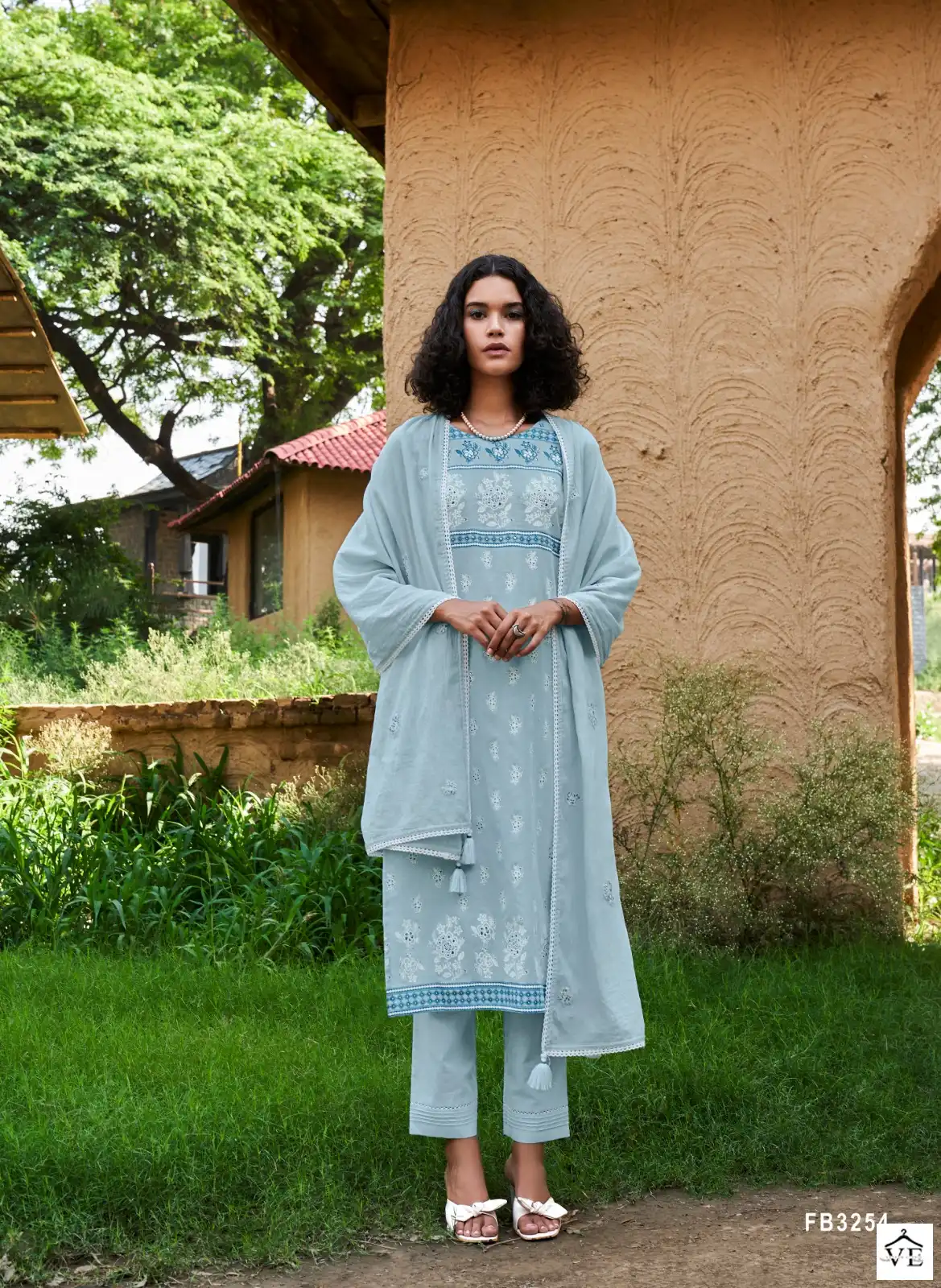 Four Buttons Veda Intricate Print Wholesale Designer Readymade Salwar Suit Catalog — Wholesale Salwar Suits, MPA wholesale from Surat — view 4