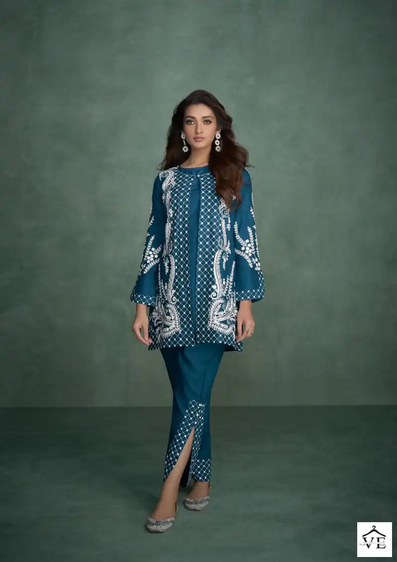 Vamika Veera Vol 2 Heavy Rayon Wholesale Designer Kurti With Pant Catalog — Wholesale Kurtis, MPA wholesale from Surat - Gallery Image 5
