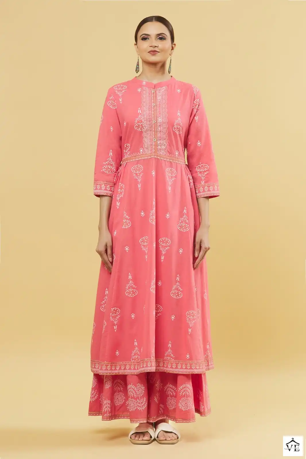 Mahotsav Vishwa Pure Cotton Wholesale Designer Kurti With Plazzo — Wholesale Kurtis, MPA wholesale from Surat - Gallery Image 2