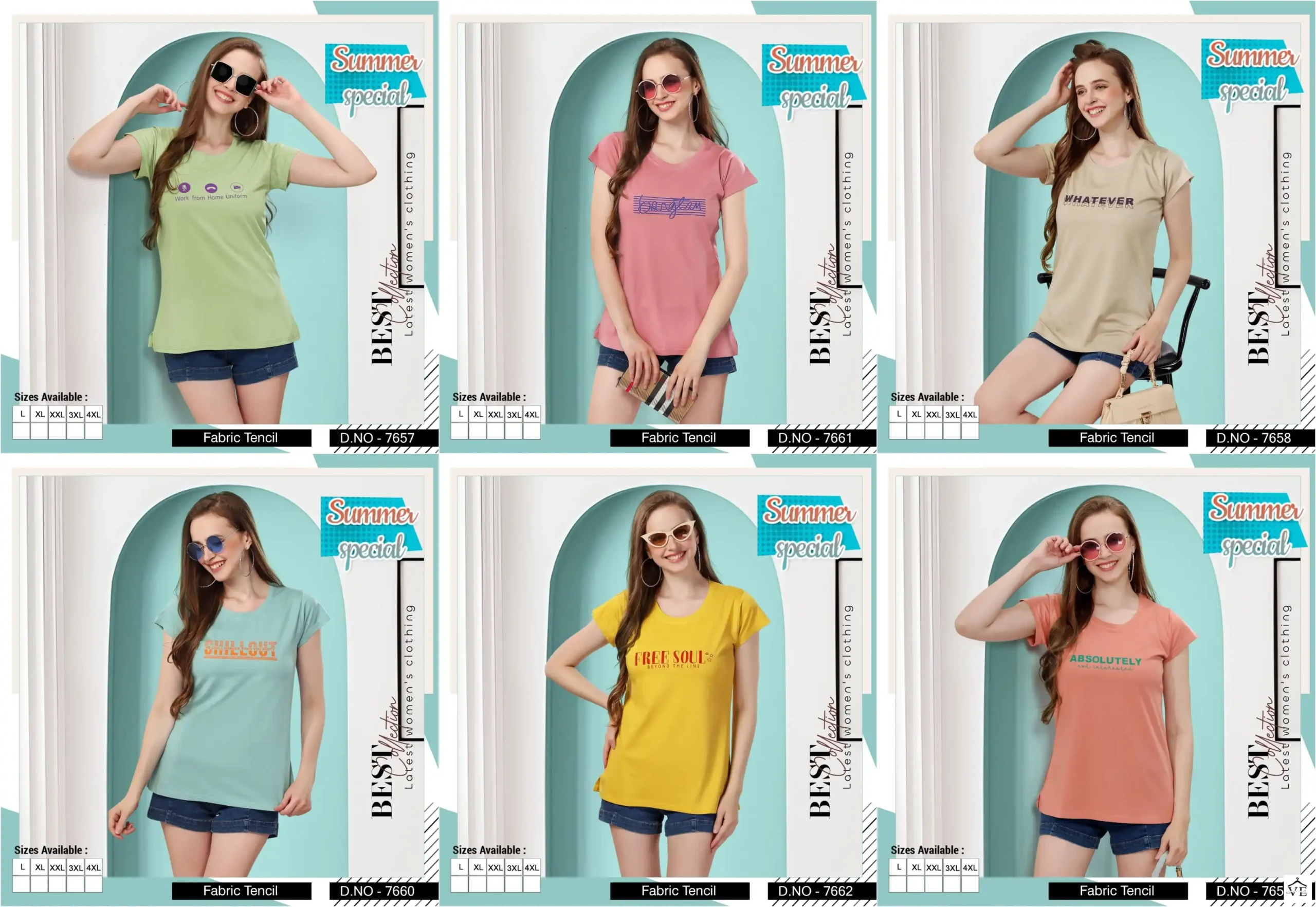 Summer Special Vol B 14 Fancy Wholesale Comfortable T-Shirts Catalog — Wholesale, MPA wholesale from Surat — view 7