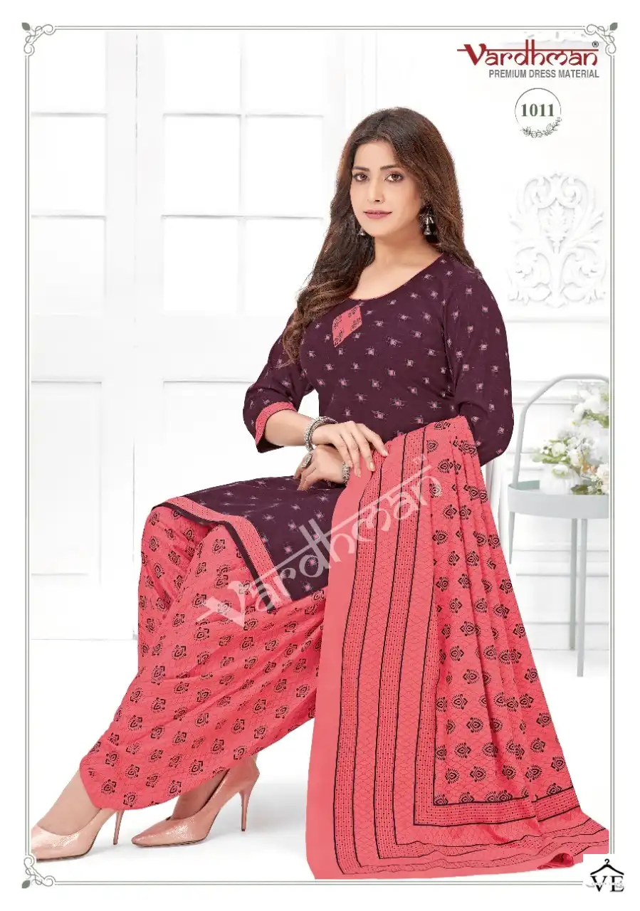 Vardan Ethnic Vanshika Vol 1 Pure Cotton Wholesale Readymade Salwar Suit Catalog — Wholesale Salwar Suits, MPA wholesale from Surat - Gallery Image 12