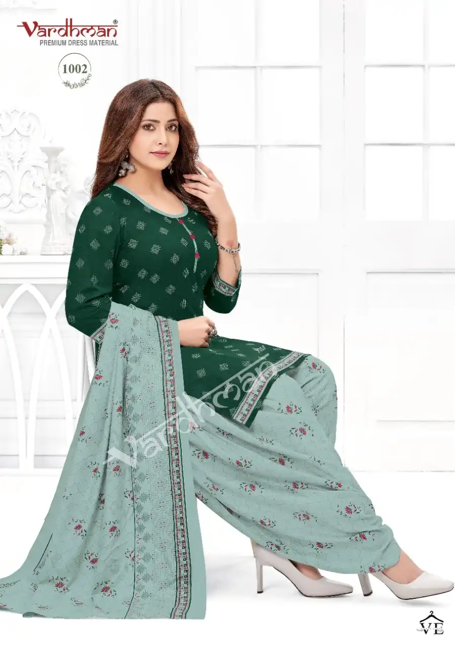 Vardan Ethnic Vanshika Vol 1 Pure Cotton Wholesale Readymade Salwar Suit Catalog — Wholesale Salwar Suits, MPA wholesale from Surat - Gallery Image 3