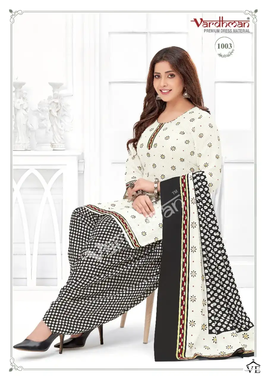 Vardan Ethnic Vanshika Vol 1 Pure Cotton Wholesale Readymade Salwar Suit Catalog — Wholesale Salwar Suits, MPA wholesale from Surat - Gallery Image 4