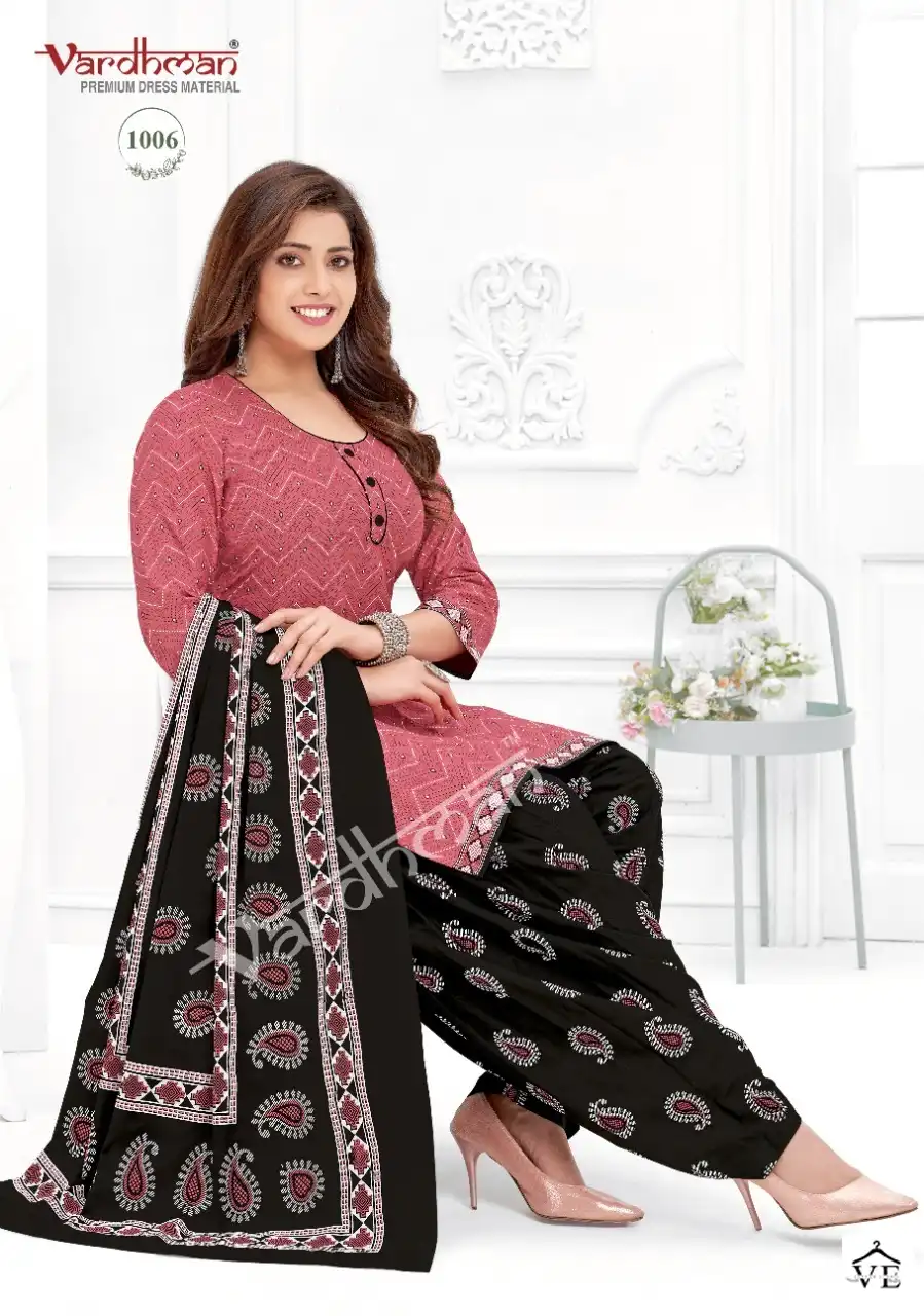 Vardan Ethnic Vanshika Vol 1 Pure Cotton Wholesale Readymade Salwar Suit Catalog — Wholesale Salwar Suits, MPA wholesale from Surat - Gallery Image 7
