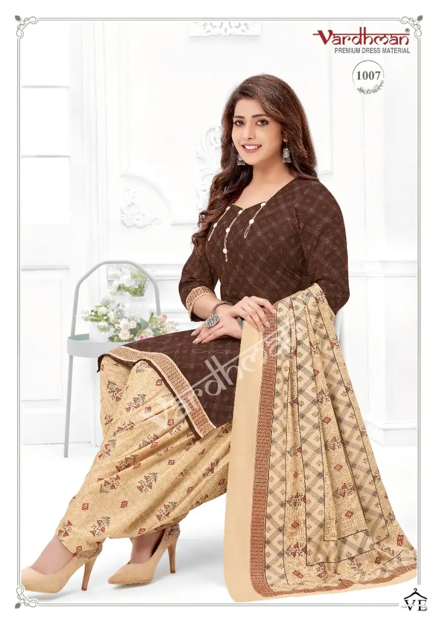 Vardan Ethnic Vanshika Vol 1 Pure Cotton Wholesale Readymade Salwar Suit Catalog — Wholesale Salwar Suits, MPA wholesale from Surat - Gallery Image 8