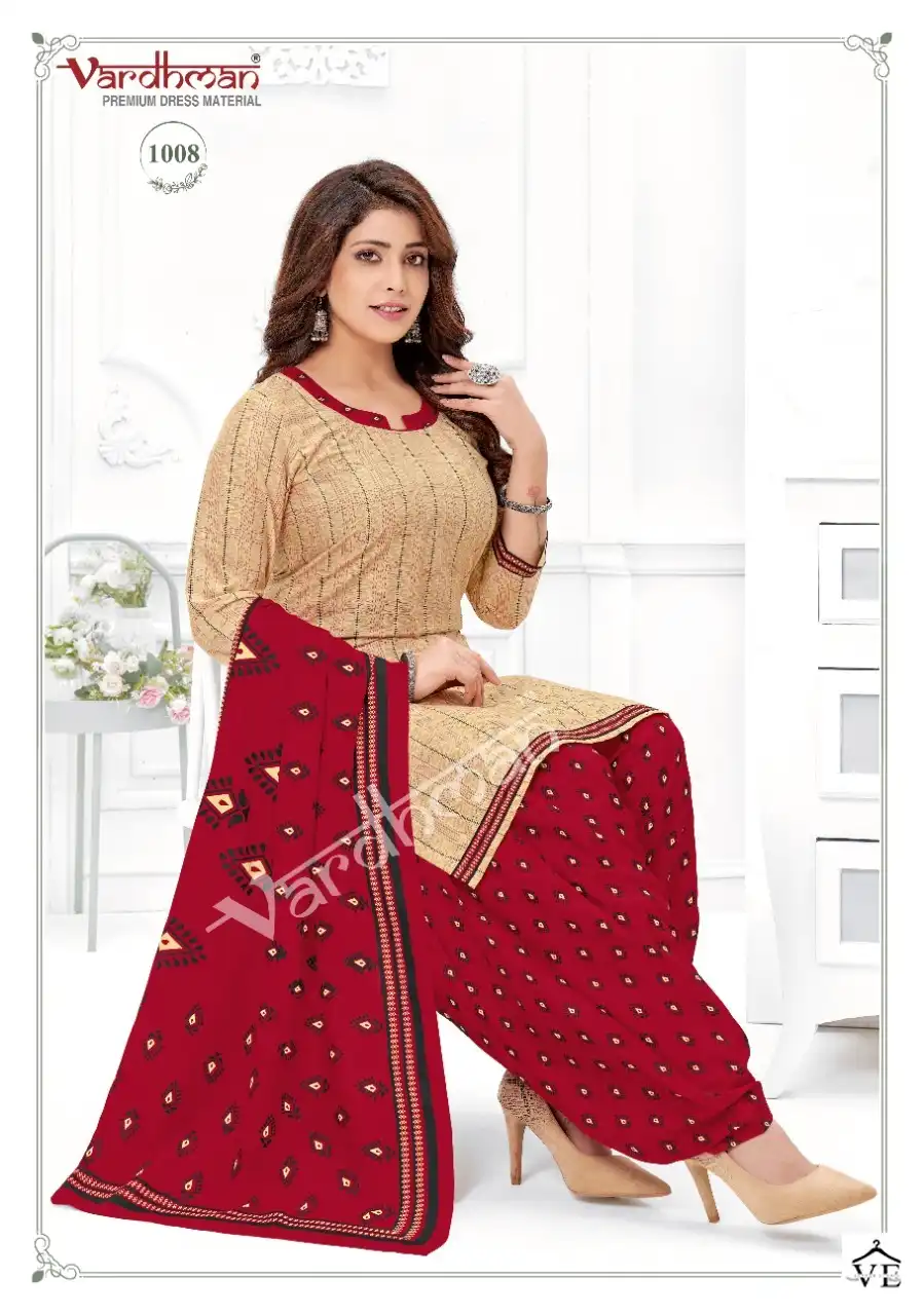Vardan Ethnic Vanshika Vol 1 Pure Cotton Wholesale Readymade Salwar Suit Catalog — Wholesale Salwar Suits, MPA wholesale from Surat - Gallery Image 9