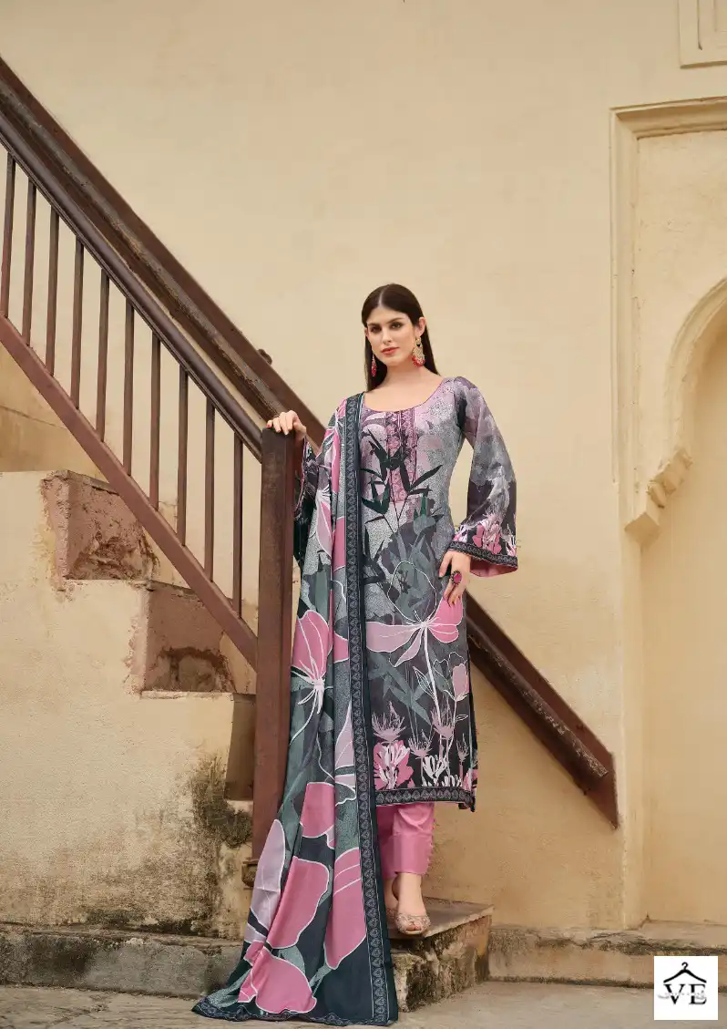 Fida Wave Pashmina Wholesale Salwar Suit Catalog — Wholesale Salwar Suits, MPA wholesale from Surat - Gallery Image 3
