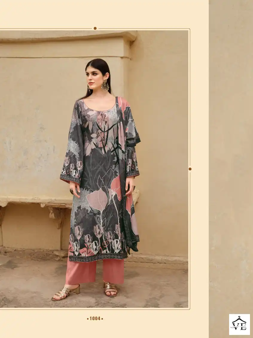 Fida Wave Pashmina Wholesale Salwar Suit Catalog — Wholesale Salwar Suits, MPA wholesale from Surat - Gallery Image 4