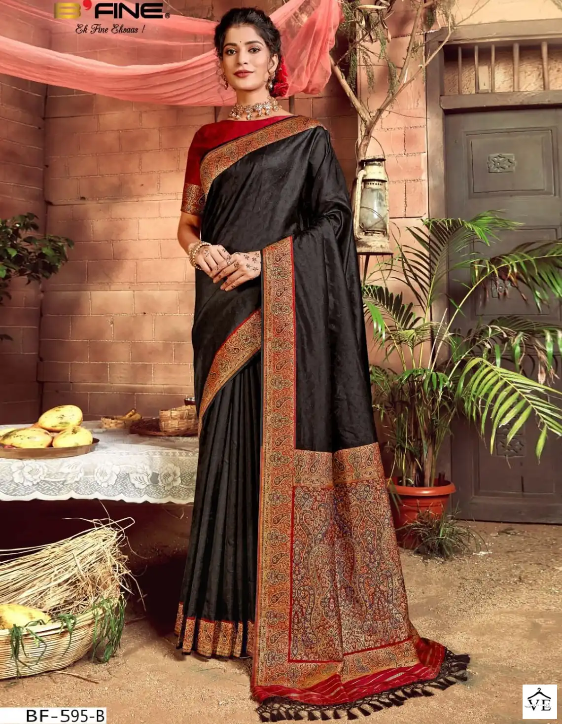 B Fine Woven Wonders Silk Wholesale Fancy Sarees Catalog — Wholesale Sarees, MPA wholesale from Surat — view 1