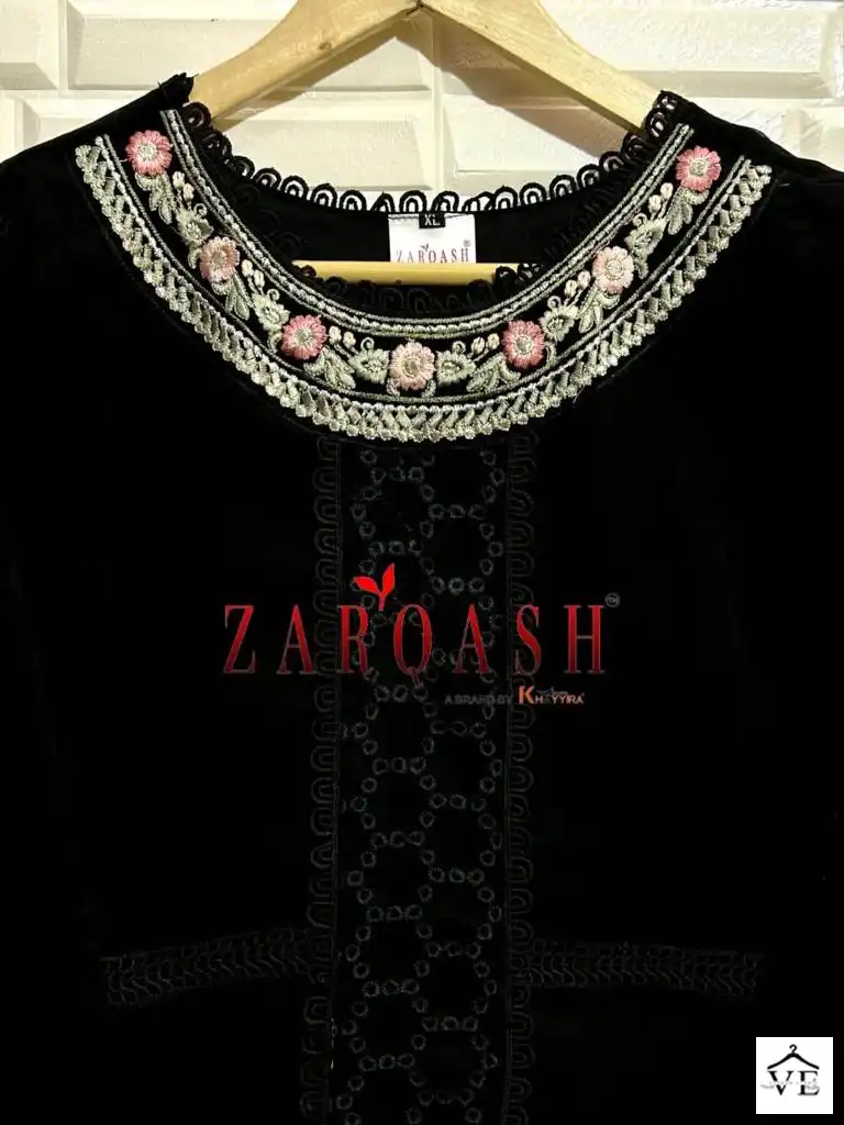 Zarqash Z 146 Heavy Gorgette Wholesale Designer Readymade Pakistani Salwar Suit Catalog — Wholesale Salwar Suits, MPA wholesale from Surat - Gallery Image 8