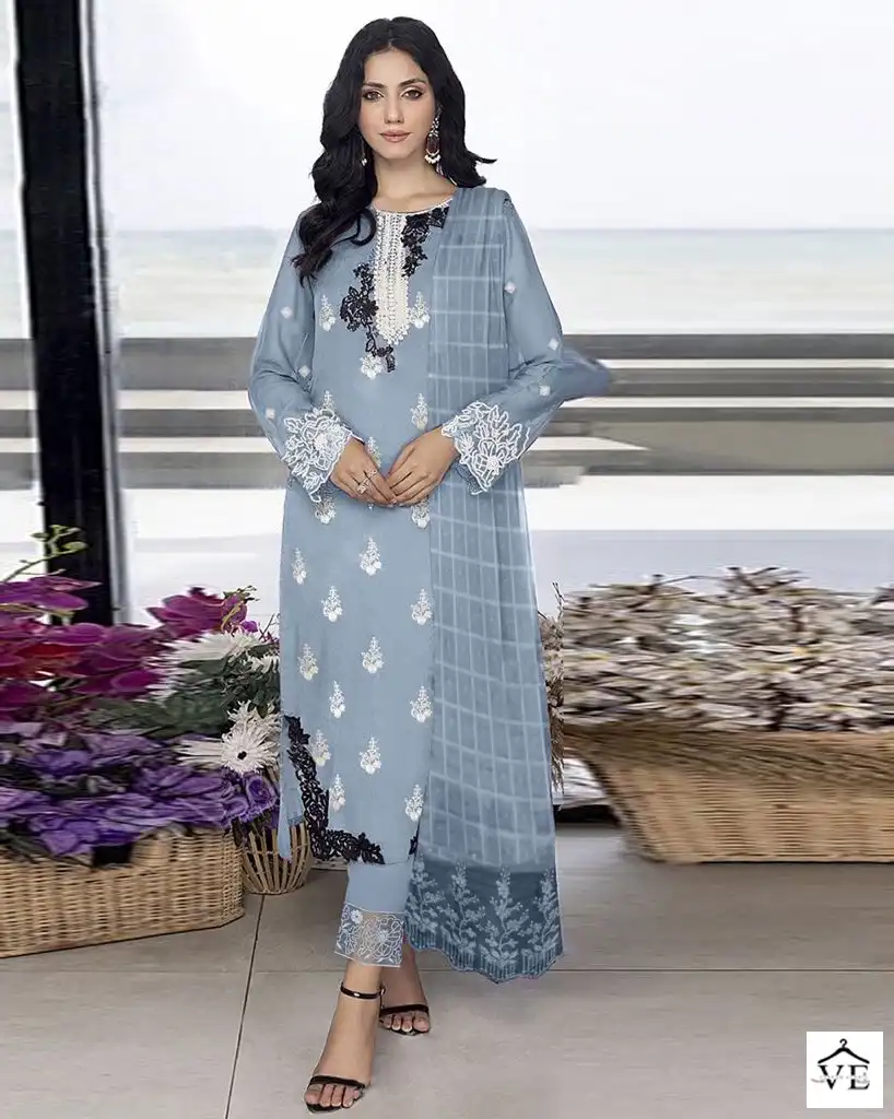 Zarqash Z 158 Heavy Georgette Wholesale Designer Readymade Pakistani Salwar Suit Catalog — Wholesale Salwar Suits, MPA wholesale from Surat — view 1
