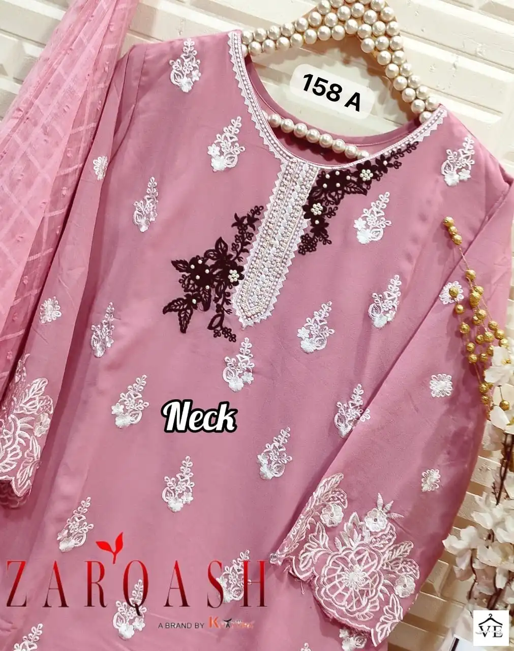 Zarqash Z 158 Heavy Georgette Wholesale Designer Readymade Pakistani Salwar Suit Catalog — Wholesale Salwar Suits, MPA wholesale from Surat - Gallery Image 14