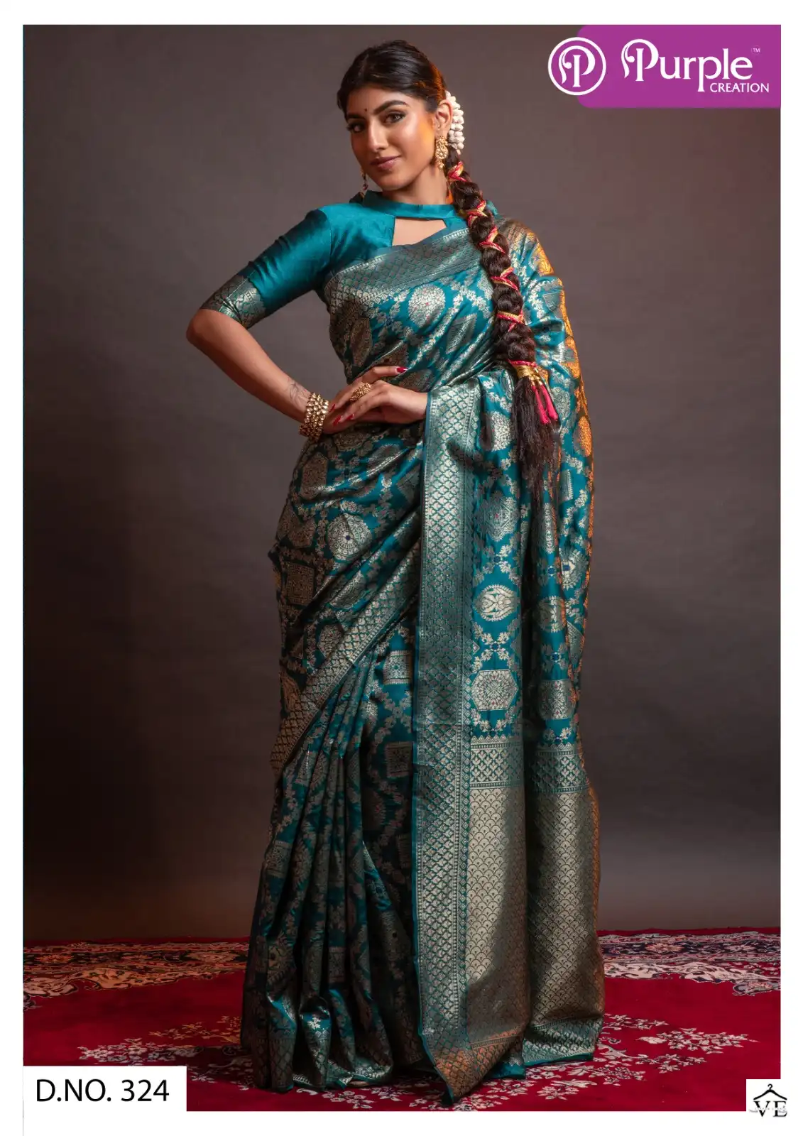 Vardan Ethnic Zari Vol 3 Banarasi Silk Wholesale Sarees Catalog — Wholesale Sarees, MPA wholesale from Surat - Gallery Image 2