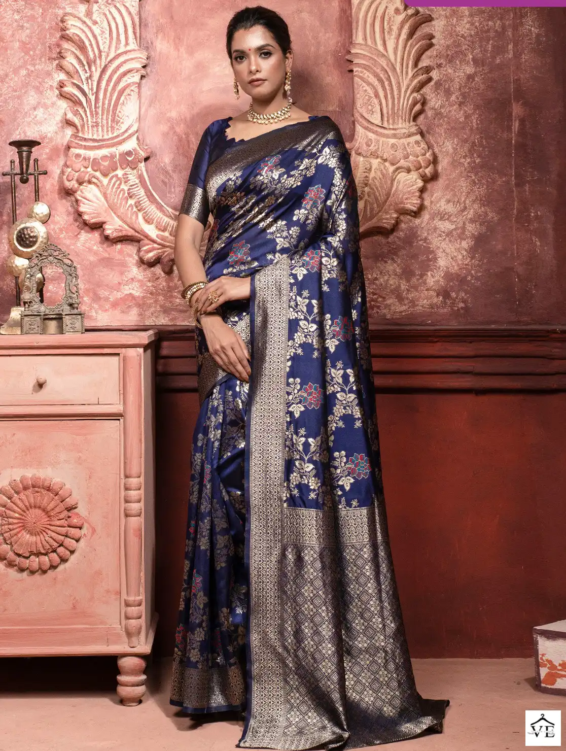 Vardan Ethnic Zari Vol 4 Banarasi Silk Wholesale Sarees