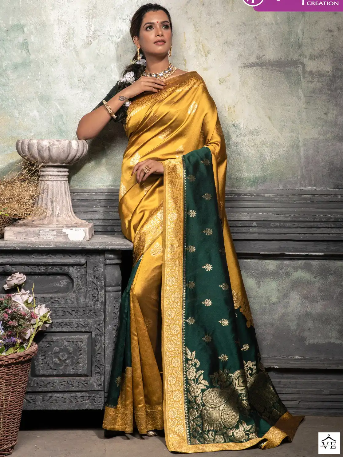 Vardan Ethnic Zari Vol 5 Banarasi Silk Wholesale Sarees Catalog — Wholesale Sarees, MPA wholesale from Surat — view 1