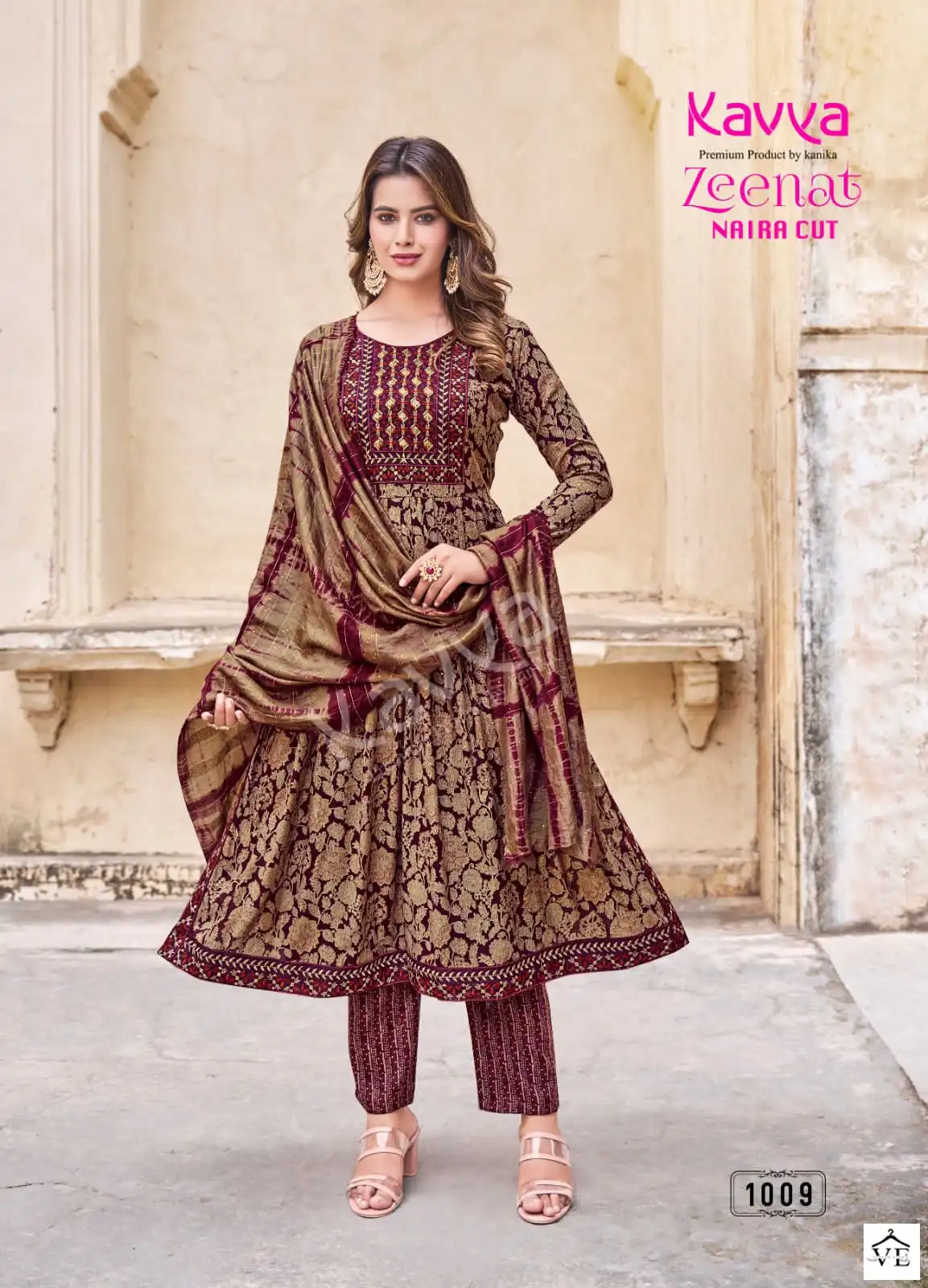 Kavya Zeenat Vol 1 Capsule Foil Print Wholesale Readymade Salwar Suit Catalog — Wholesale Salwar Suits, MPA wholesale from Surat - Gallery Image 10