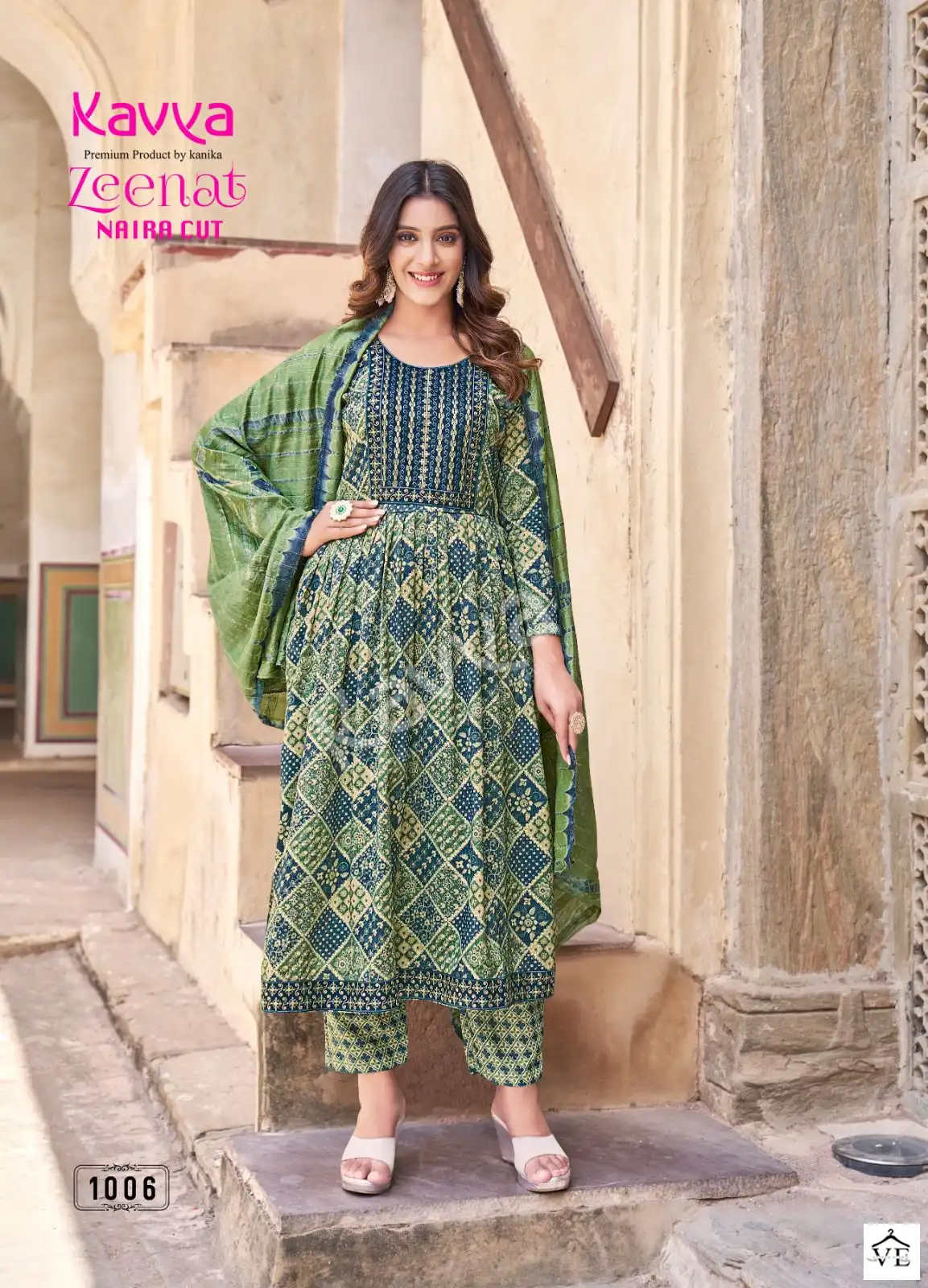 Kavya Zeenat Vol 1 Capsule Foil Print Wholesale Readymade Salwar Suit Catalog — Wholesale Salwar Suits, MPA wholesale from Surat - Gallery Image 6