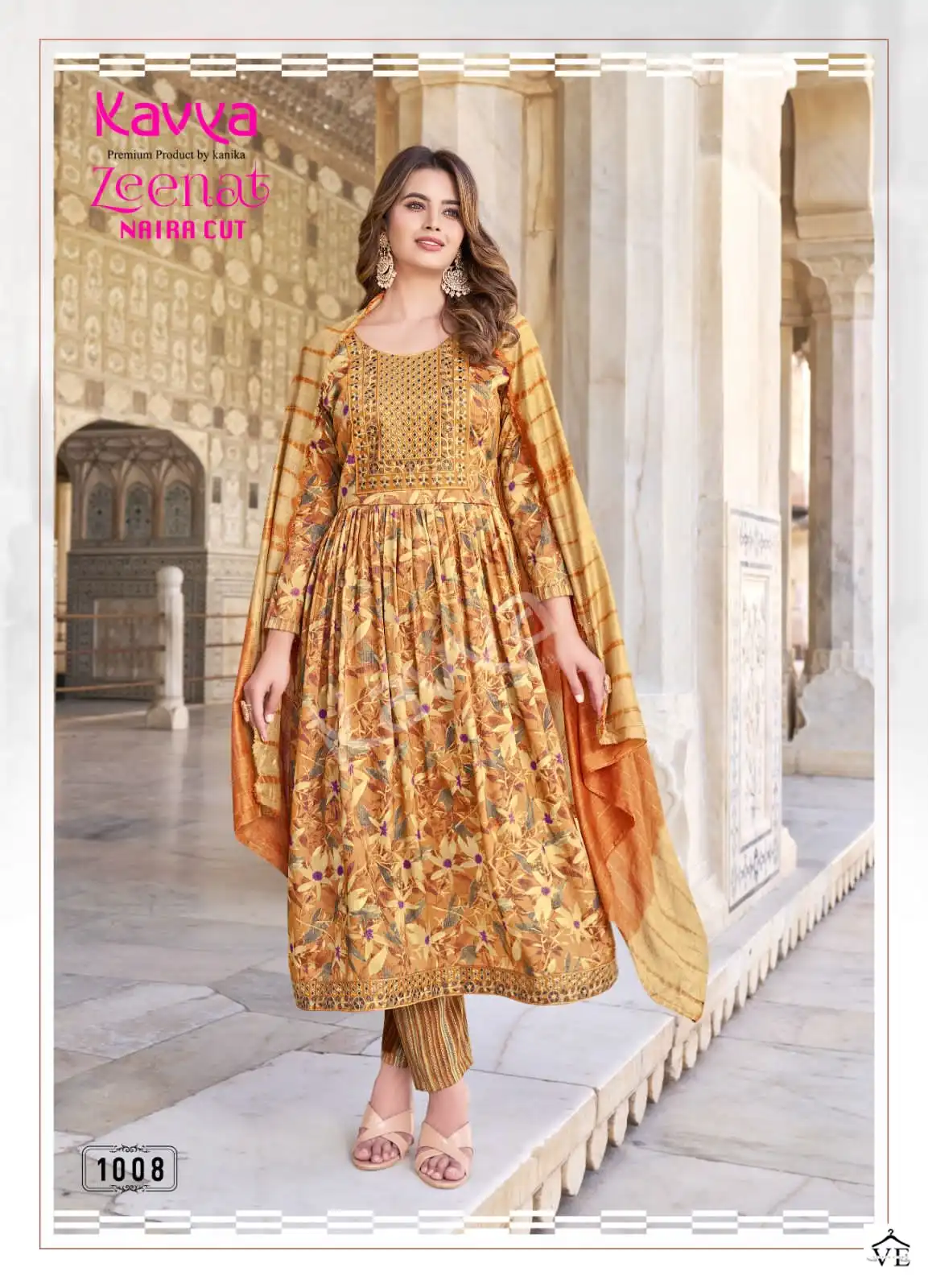 Kavya Zeenat Vol 1 Capsule Foil Print Wholesale Readymade Salwar Suit Catalog — Wholesale Salwar Suits, MPA wholesale from Surat - Gallery Image 7