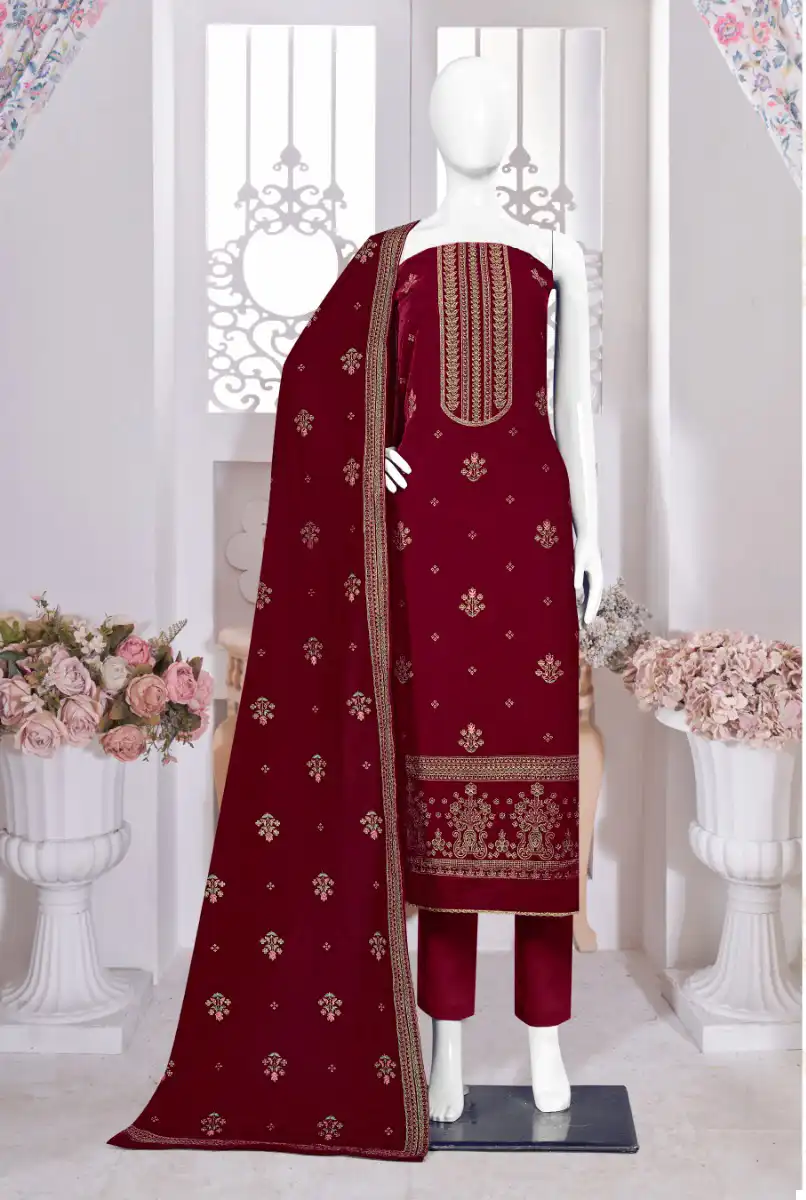 Bipson Zhalak 2316 Pure Viscos Velvet Wholesale Designer Winter Wear Salwar Suit Catalog — Wholesale Salwar Suits, MPA wholesale from Surat - Gallery Image 4