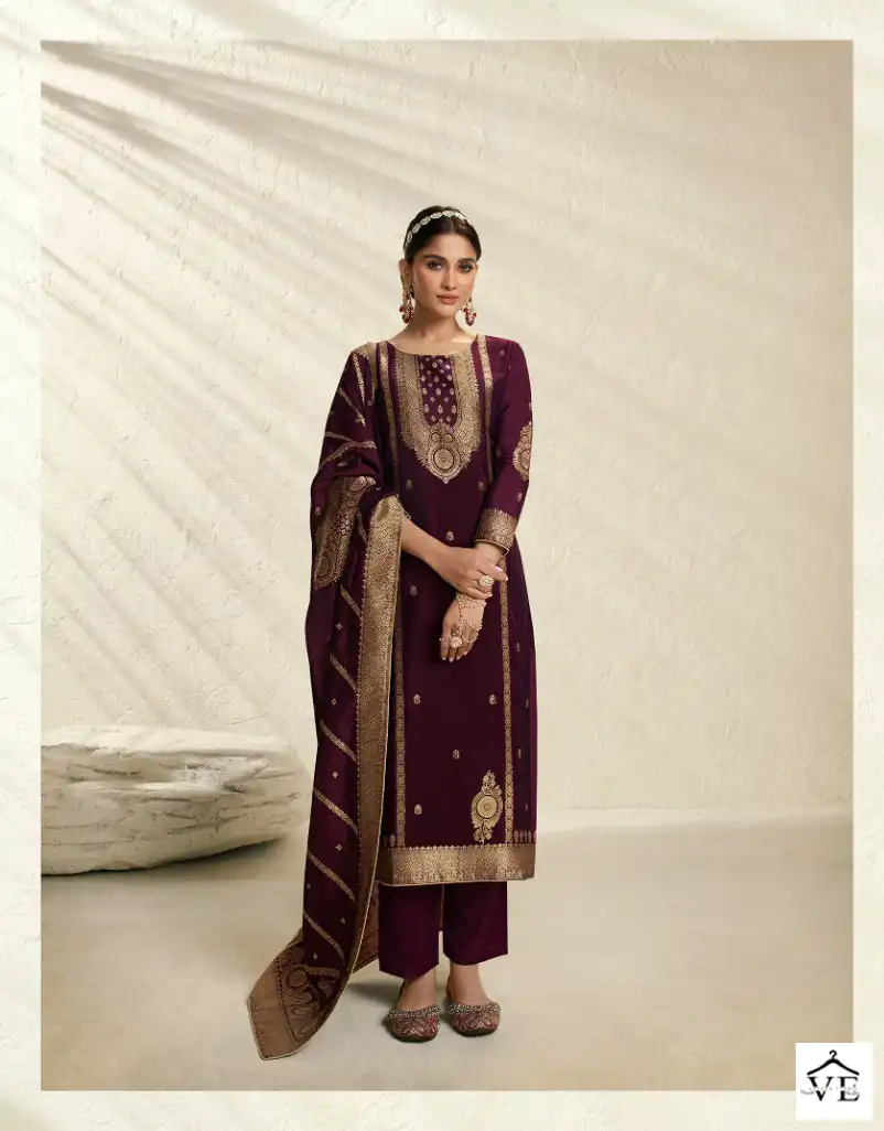 Zisa Silky 3 Bamberg Silk Wholesale Designer Salwar Suit Catalog — Wholesale Salwar Suits, MPA wholesale from Surat - Gallery Image 4