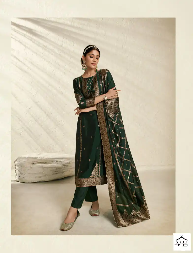 Zisa Silky 3 Bamberg Silk Wholesale Designer Salwar Suit Catalog — Wholesale Salwar Suits, MPA wholesale from Surat - Gallery Image 5