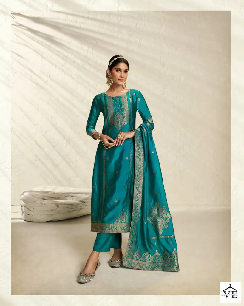 Zisa Silky 3 Bamberg Silk Wholesale Designer Salwar Suit Catalog — Wholesale Salwar Suits, MPA wholesale from Surat - Gallery Image 6
