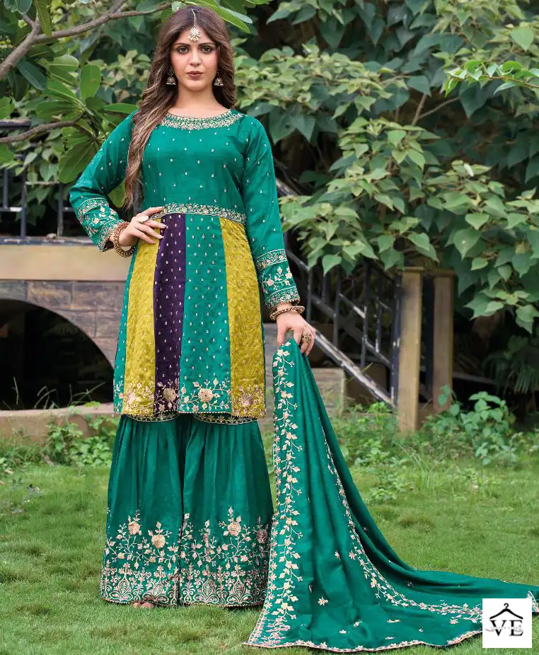 Your Choice Zolla Premium Silk Wholesale Peplum Style Readymade Suits Catalog — Wholesale Salwar Suits, MPA wholesale from Surat — view 1