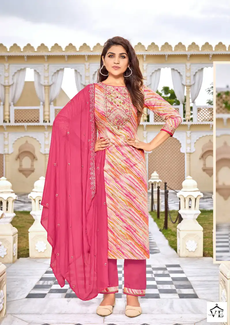 Kalaroop Zhansi Vol 3 Heavy Jam Cottan Wholesale Readymade Salwar Suit Catalog — Wholesale Salwar Suits, MPA wholesale from Surat - Gallery Image 2