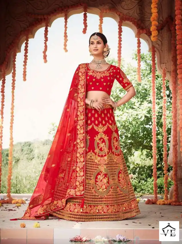 Tathastu 110 Series Aanara Heavy Bridal Wholesale Lehenga Catalog — Wholesale Lehenga, MPA wholesale from Surat — view 4
