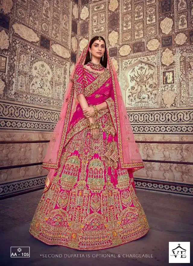 Tathastu 110 Series Aanara Heavy Bridal Wholesale Lehenga Catalog — Wholesale Lehenga, MPA wholesale from Surat — view 6