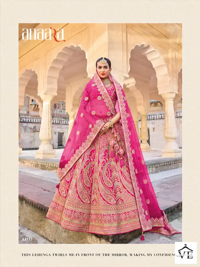 Tathastu 110 Series Aanara Heavy Bridal Wholesale Lehenga Catalog — Wholesale Lehenga, MPA wholesale from Surat — view 7