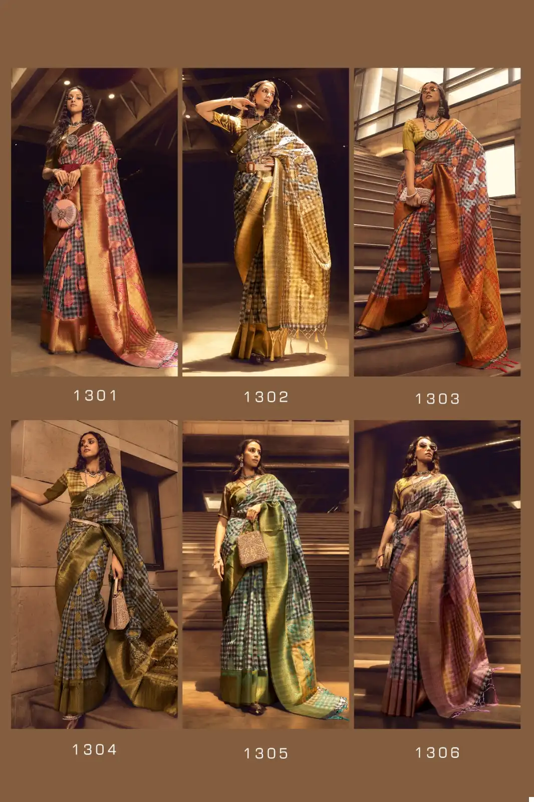 RF 1300 Series Handloom Weaving Silk Wholesale Sarees — Wholesale Sarees, MPA wholesale from Surat — view 7