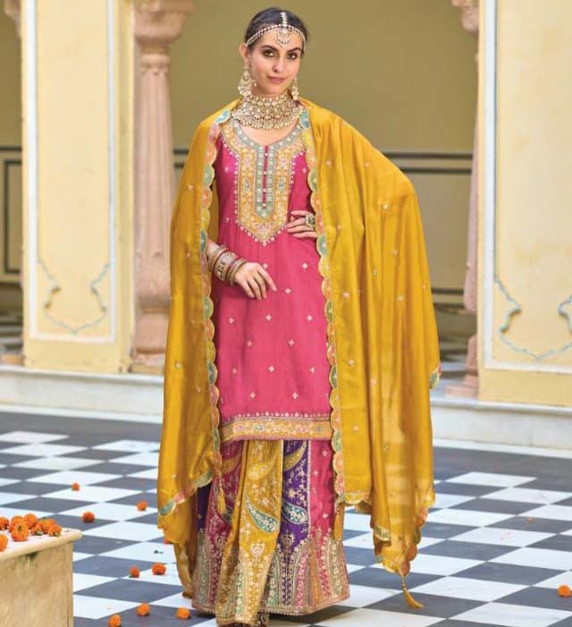 Eba Safrron Vol 3 Premium Silk Wholesale Designer Readymade Salwar Suit Catalog — Wholesale Salwar Suits, Eba Lifestyle wholesale from Surat — view 1