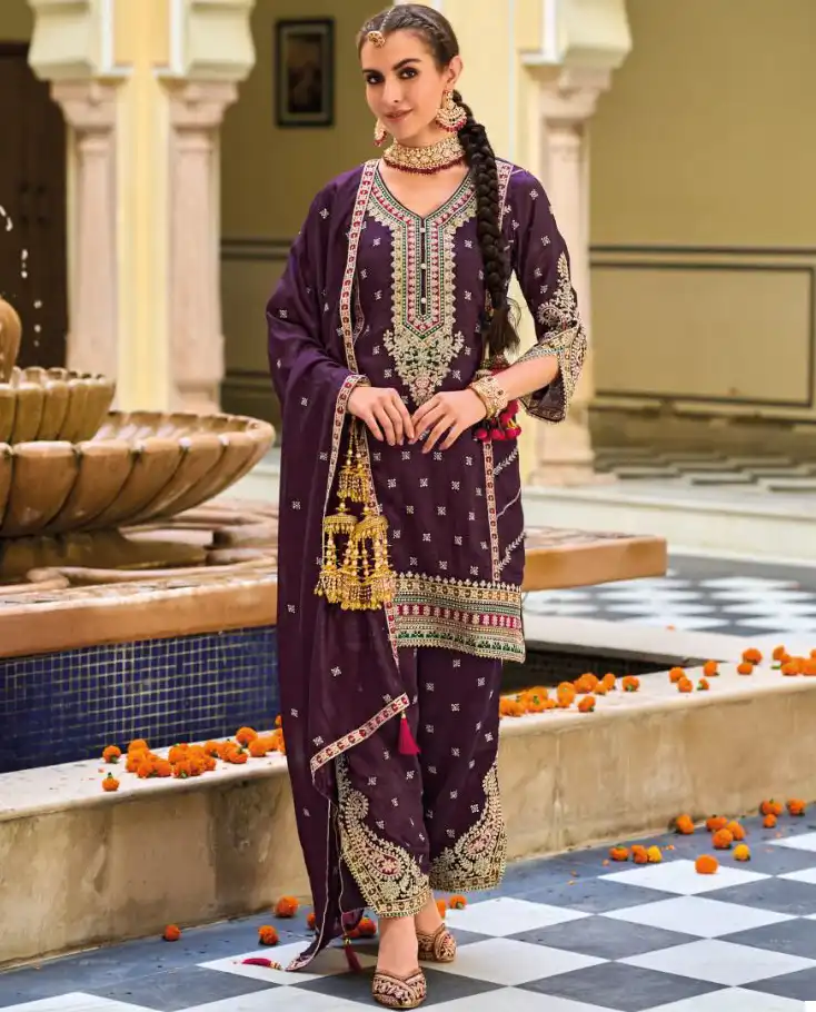 Eba Vaani Premium Silk Wholesale Designer Readymade Salwar Suit Catalog — Wholesale Salwar Suits, Eba Lifestyle wholesale from Surat — view 1