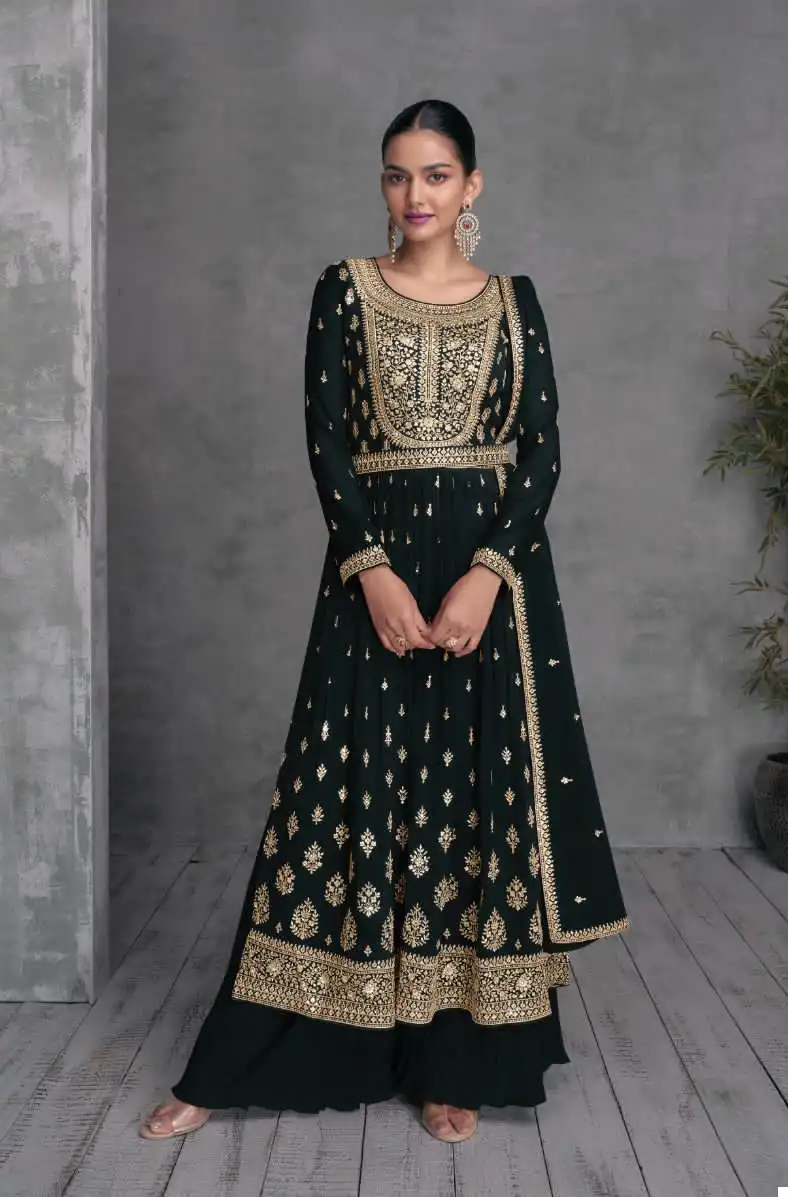 Gulkayra Dulari Georgette Wholesale Designer Festive Wear Salwar Suit Catalog — Wholesale Salwar Suits, MPA wholesale from Surat - Gallery Image 3