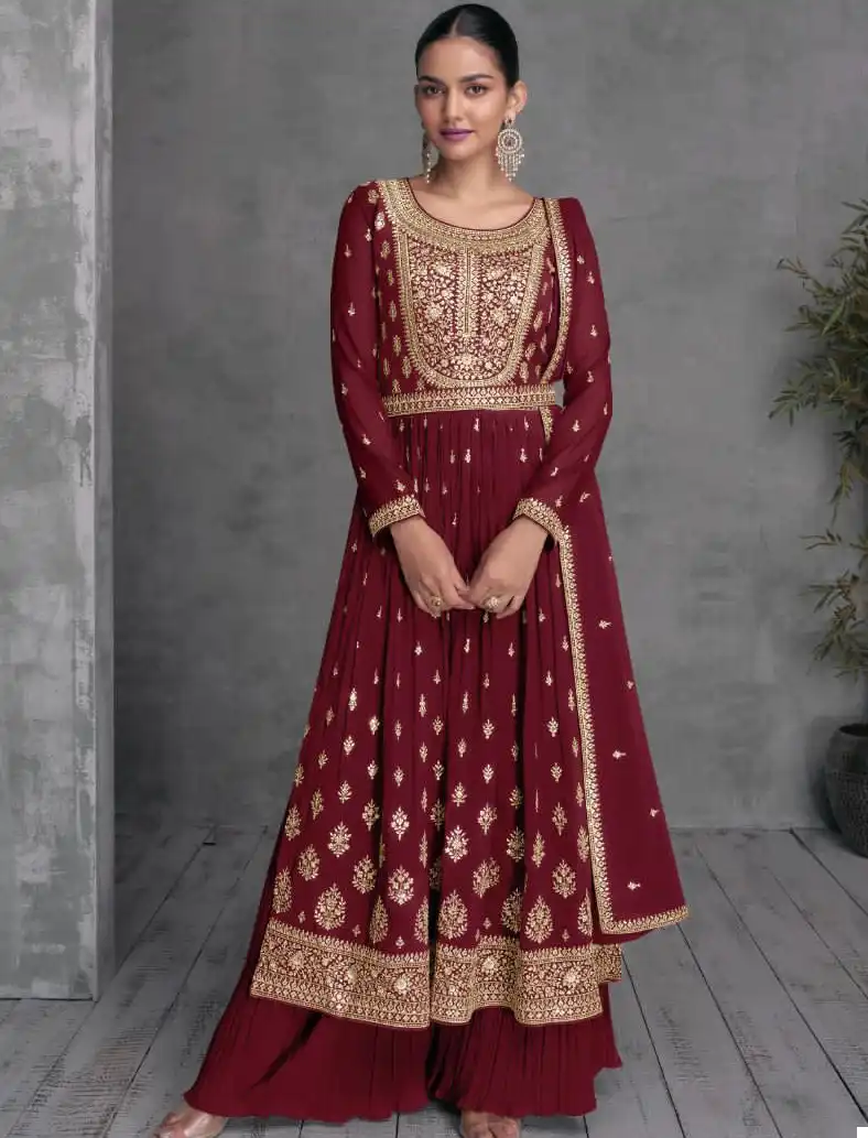 Gulkayra Dulari Georgette Wholesale Designer Festive Wear Salwar Suit Catalog — Wholesale Salwar Suits, MPA wholesale from Surat — view 1