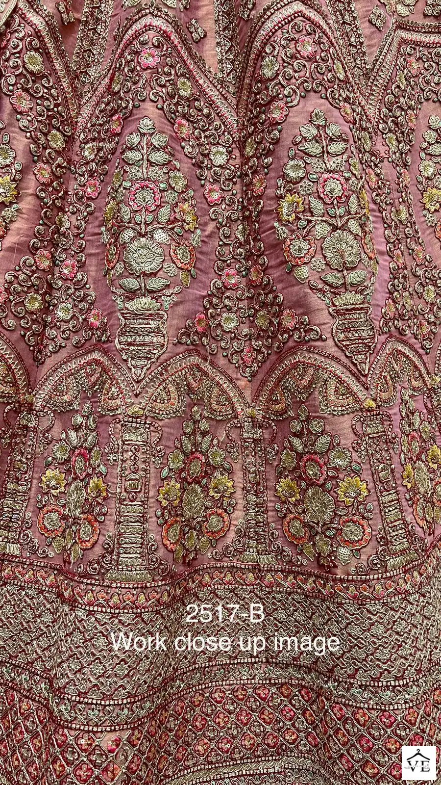 Anjani Art 2517 Bridal Net Wholesale Bridal Lehenga — Wholesale Lehenga, MPA wholesale from Surat - Gallery Image 3
