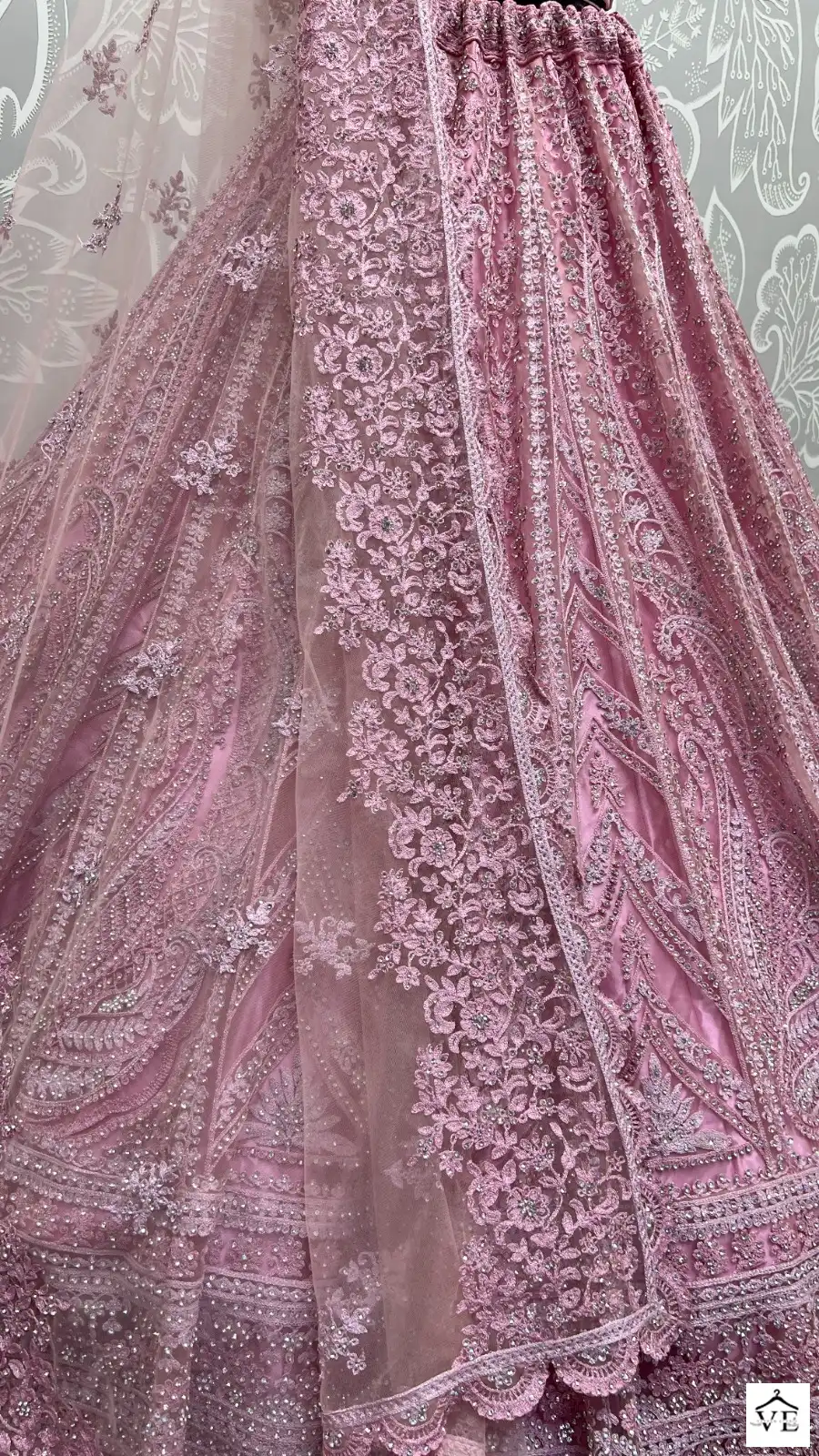 Anjani Art 2556 Heavy Net Wholesale Bridal Lehenga — Wholesale Lehenga, MPA wholesale from Surat - Gallery Image 3