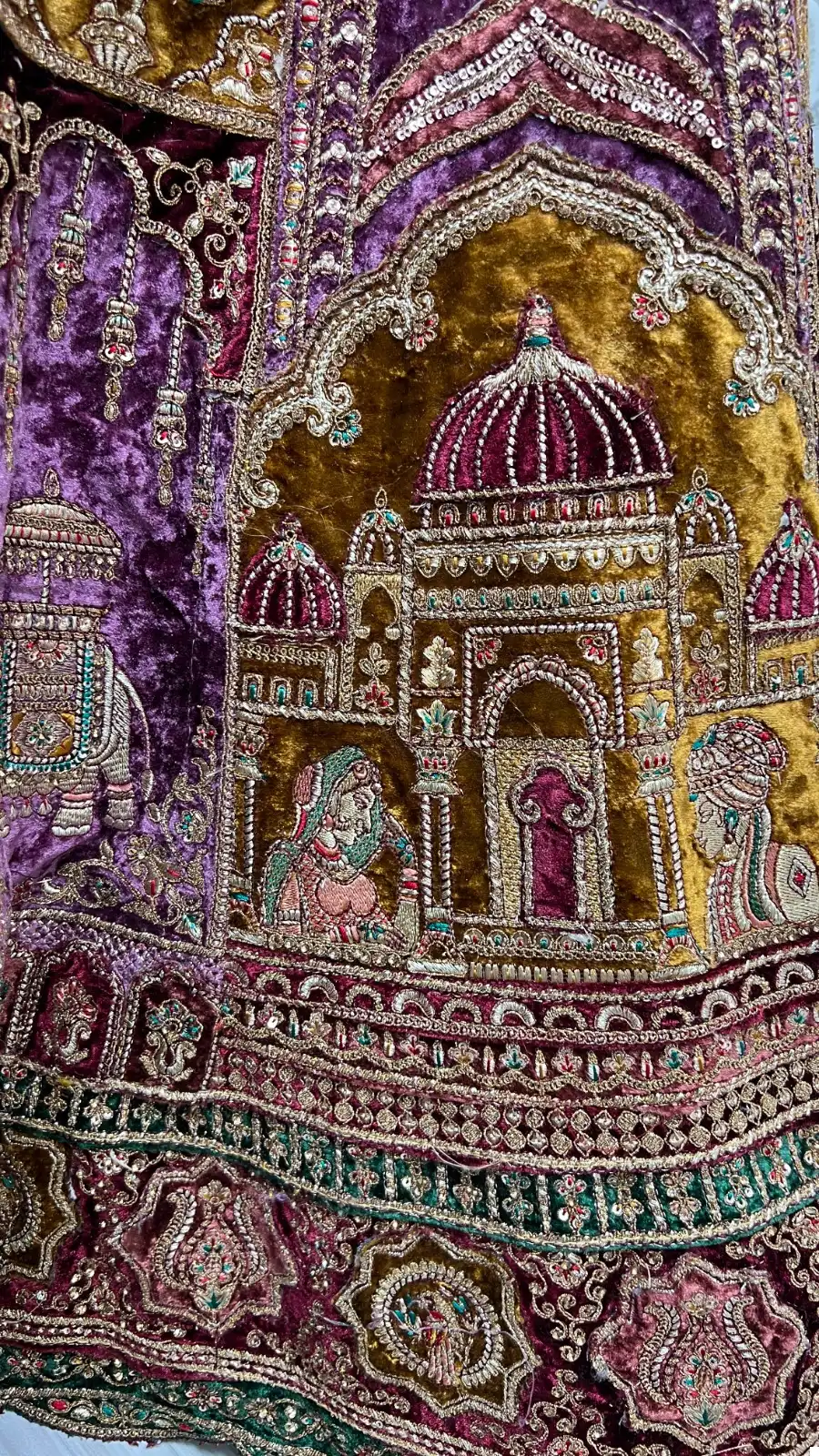 Anjani Art 2578 Velvet Wholesale Bridal Lehenga Choli — Wholesale Lehenga, MPA wholesale from Surat - Gallery Image 4