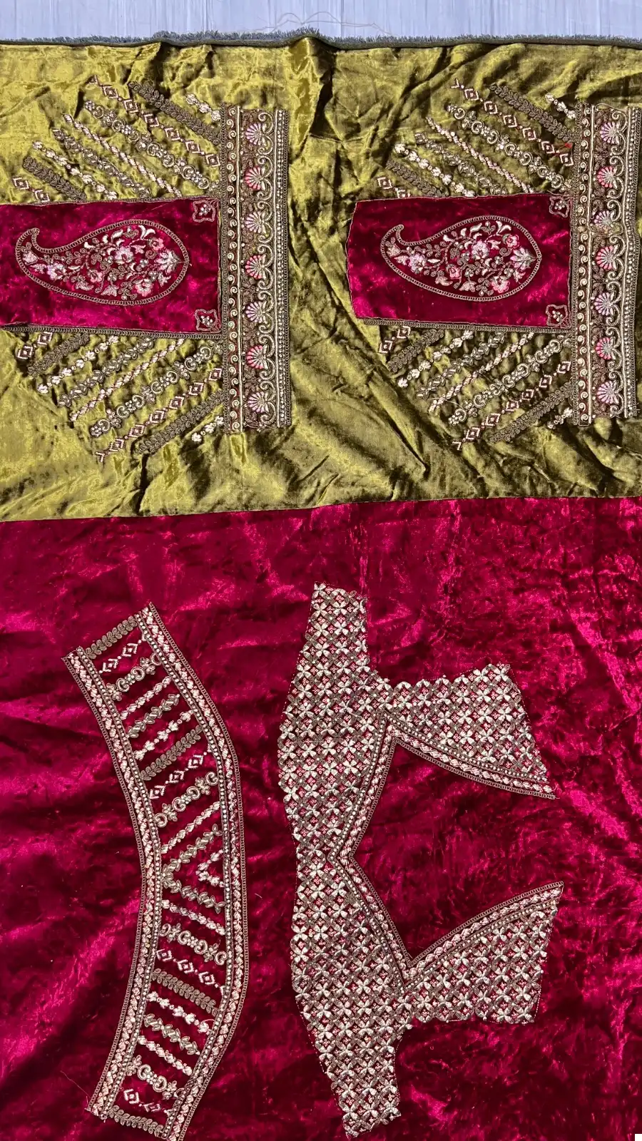 Anjani Art 2580 Velvet Wholesale Bridal Lehenga Choli — Wholesale Lehenga, MPA wholesale from Surat - Gallery Image 3