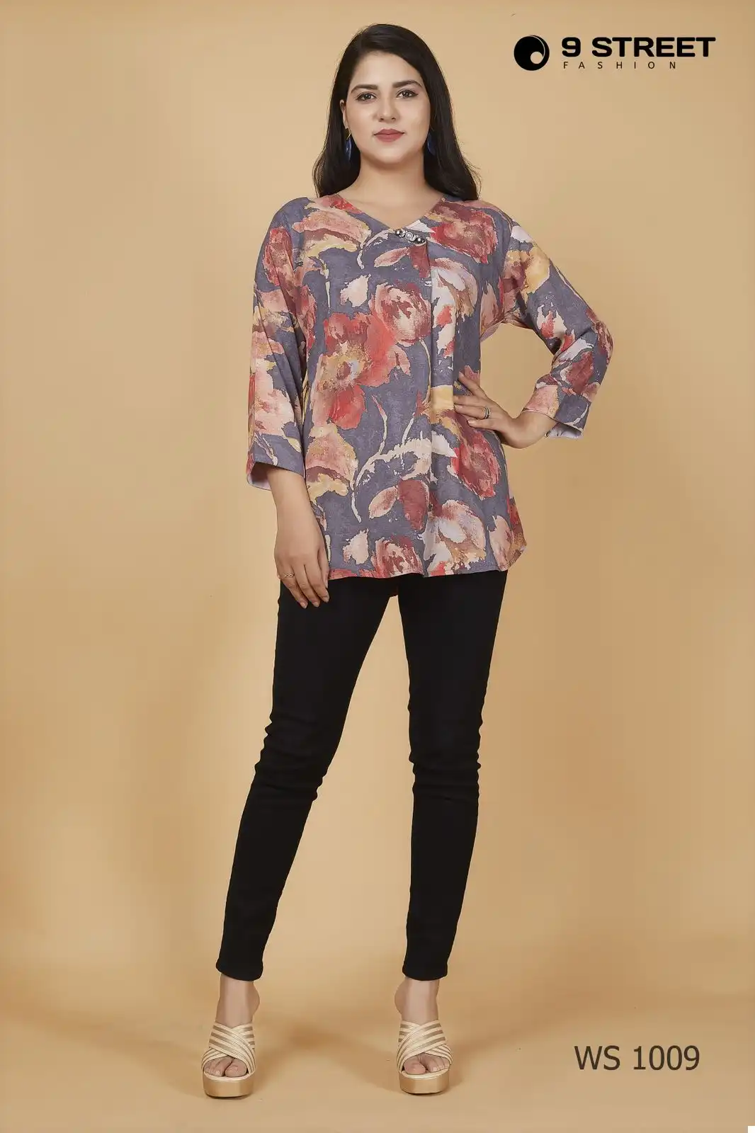 Vardan Ethnic 9Street Imported Digital Wholesale Designer Kurti Catalog — Wholesale Kurtis, MPA wholesale from Surat - Gallery Image 5