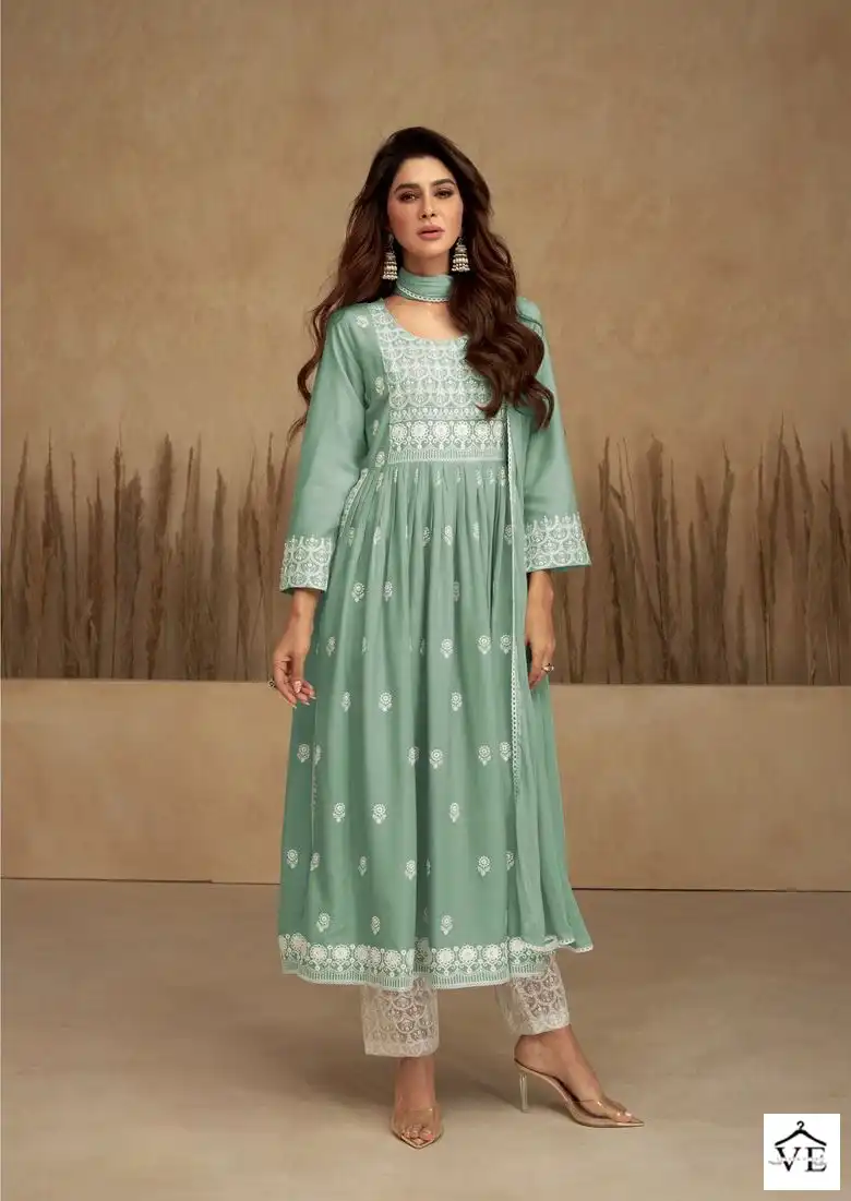 Vamika Aadhira Vol 7 Pure Rayon Viscose Wholesale Designer Readymade Salwar Suit Catalog — Wholesale Salwar Suits, MPA wholesale from Surat — view 5