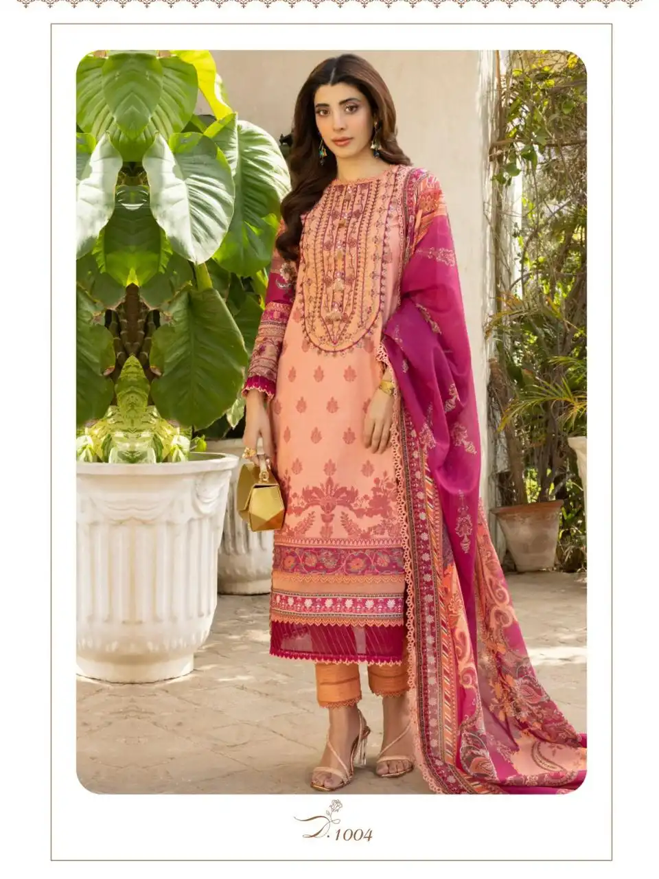 Yashika Aafiya Lawn Cotton Wholesale Pakistani Salwar Suit Catalog — Wholesale Salwar Suits, MPA wholesale from Surat - Gallery Image 3