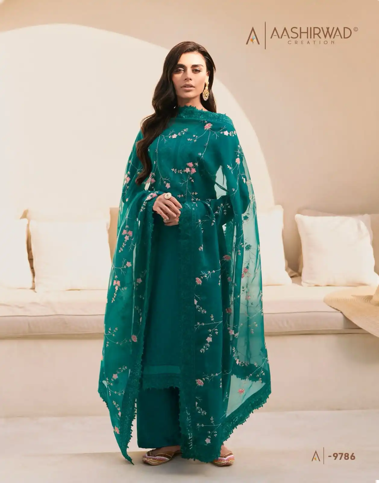 Aashirwad Aafreen Dolla Silk Wholesale Designer Salwar Suit Catalog - Image 2