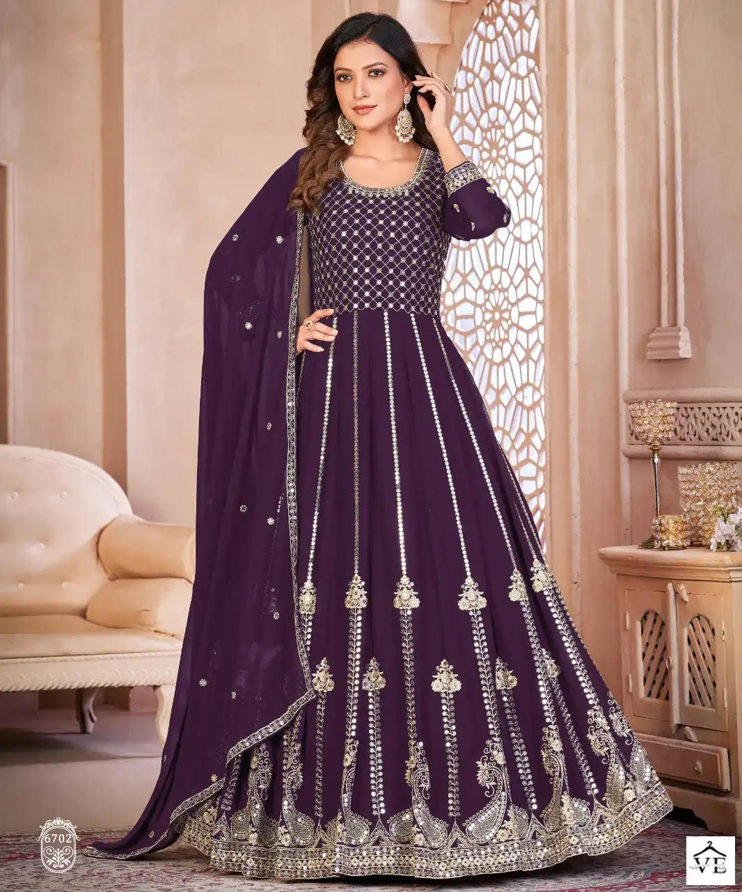 Vardan Ethnic Aanaya Vol 167 Faux Georgette Wholesale Designer Readymade Salwar Suit Catalog — Wholesale Salwar Suits, MPA wholesale from Surat — view 1