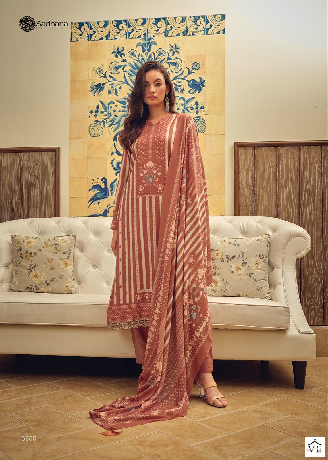 Sadhana Fashion Aasaib Pashmina Wholesale Designer Winter Wear Salwar Suit Catalog — Wholesale Salwar Suits, MPA wholesale from Surat - Gallery Image 8