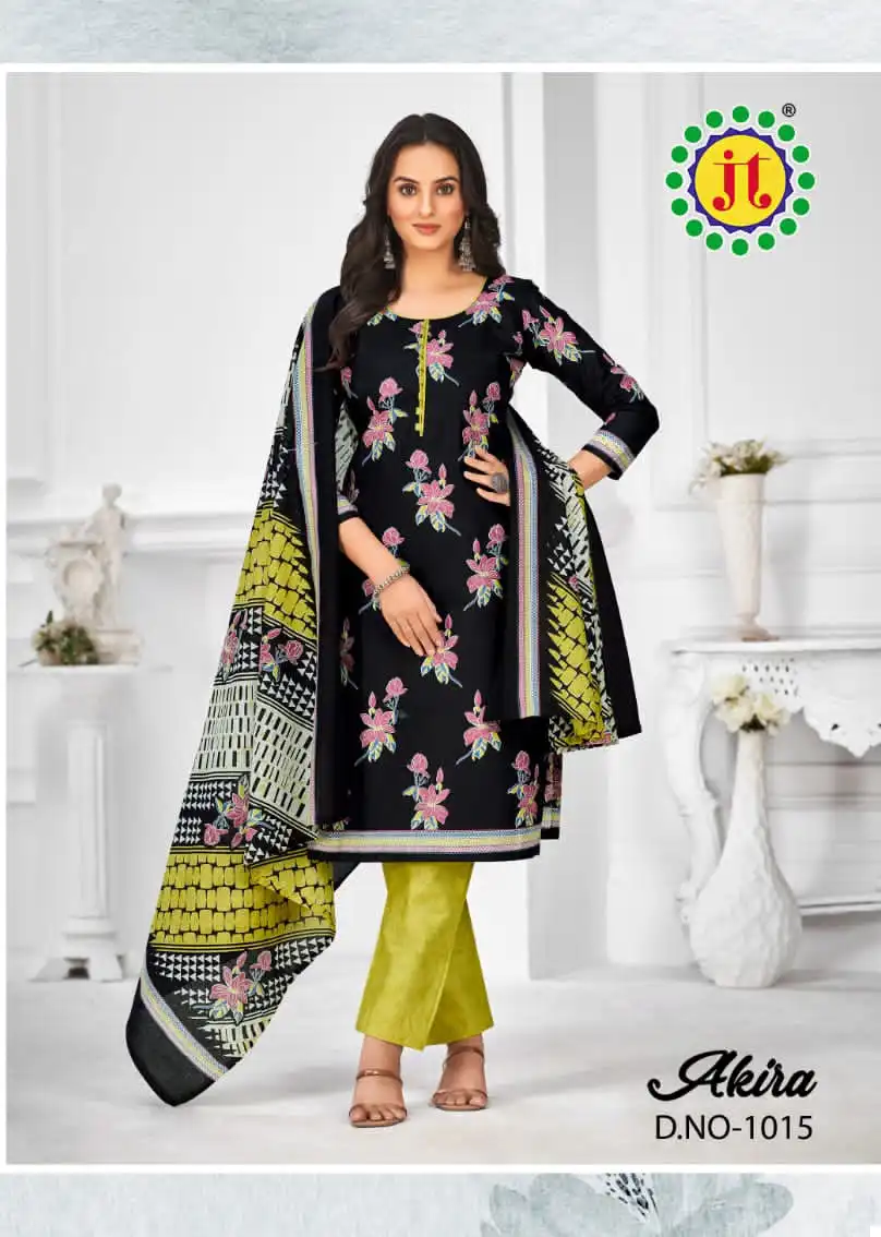 Jt Akira Vol 29 Cotton Wholesale Regular Wear Salwar Suit Catalog — Wholesale Salwar Suits, MPA wholesale from Surat — view 13