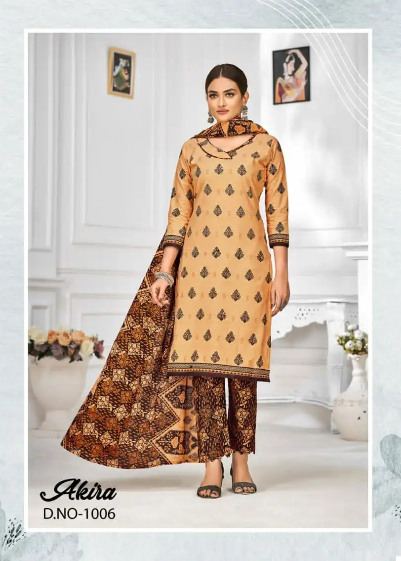 Jt Akira Vol 29 Cotton Wholesale Regular Wear Salwar Suit Catalog — Wholesale Salwar Suits, MPA wholesale from Surat — view 2