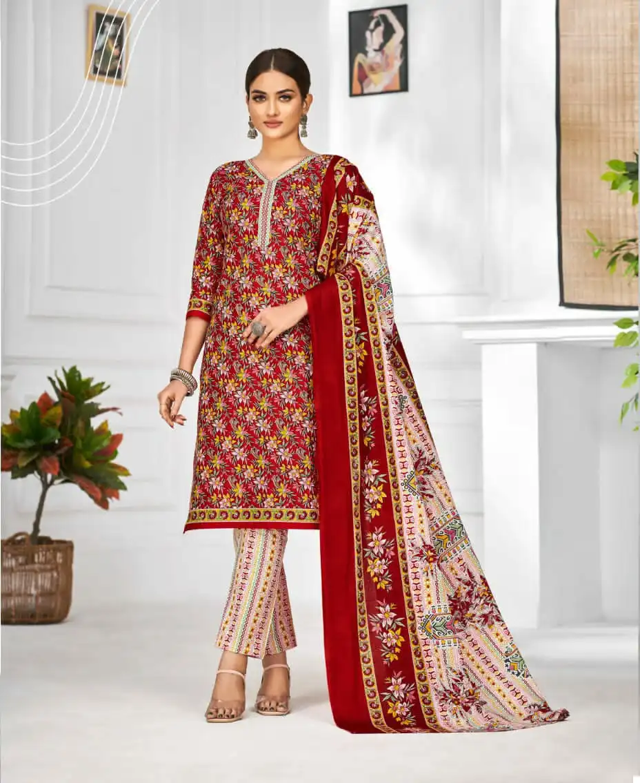 Jt Akira Vol 29 Cotton Wholesale Regular Wear Salwar Suit Catalog — Wholesale Salwar Suits, MPA wholesale from Surat — view 3