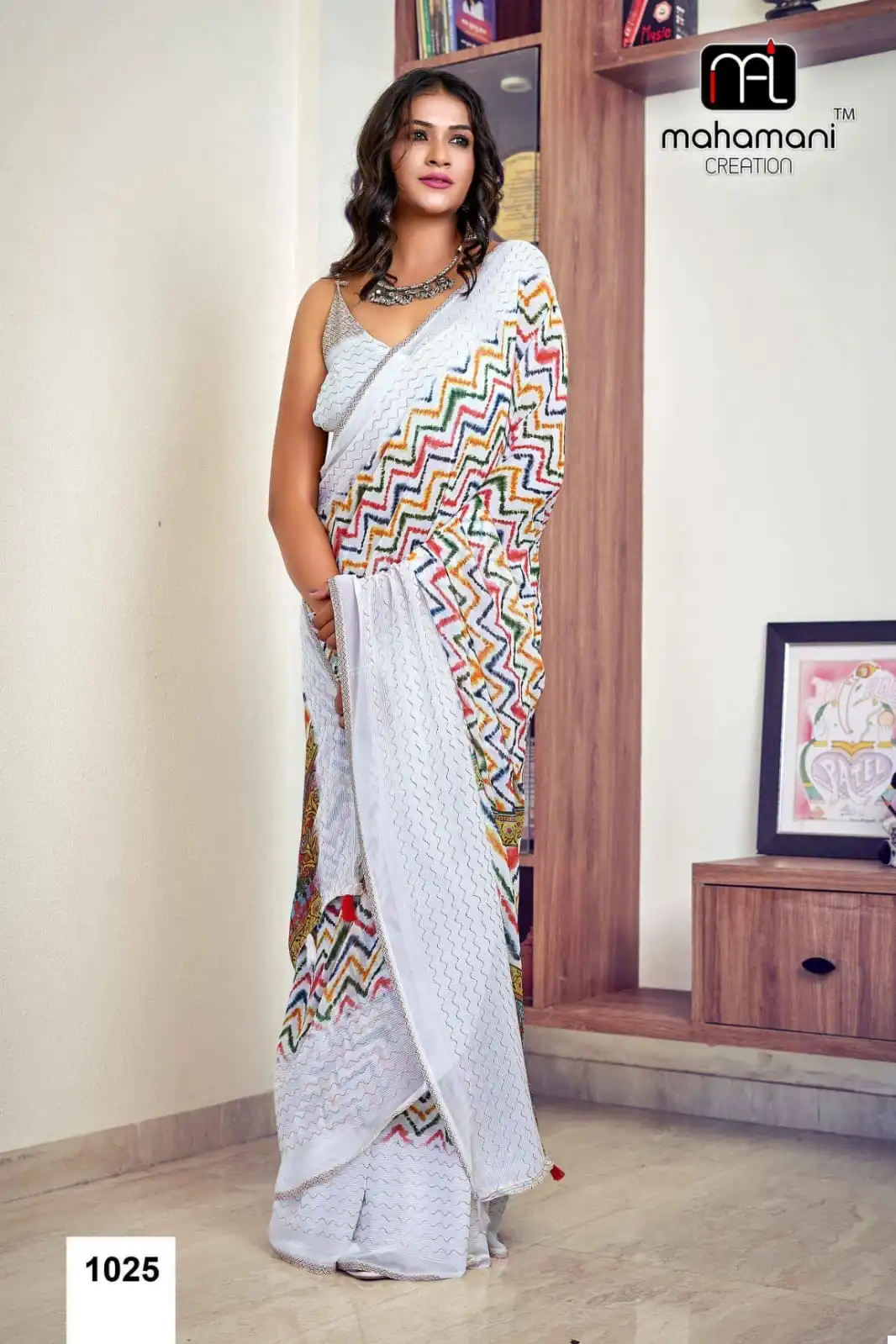 VE Albeli Heavy Weightless Wholesale Sarees — Wholesale Sarees, MPA wholesale from Surat - Gallery Image 2